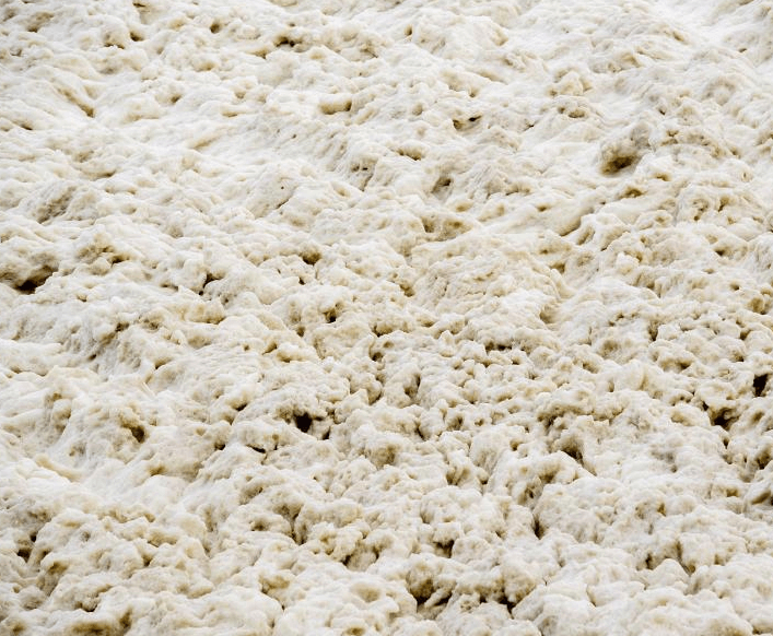 (圖:動(dòng)物屠宰廢水泡沫危害)