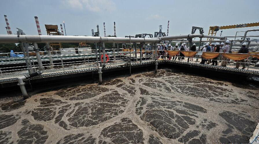 （圖：南輝水處理消泡劑應(yīng)用）